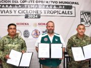 Instala Puerto Morelos el Comité Operativo Municipal para la Temporada de Huracanes 2024