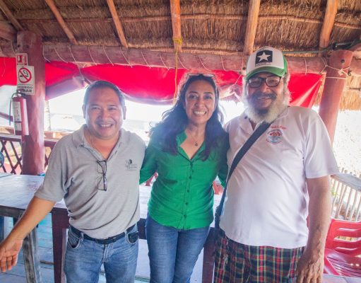 Se compromete Yamili Góngora a impulsar la economía del sector pesquero de Puerto Juárez