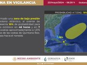 Anuncian formación de zona de baja presión en el océano Atlántico previo al inicio de la temporada de huracanes