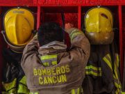 Se presenta el primer incendio forestal en el municipio de Benito Juárez