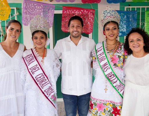 Asiste Renán Sánchez a la celebración 176 de «El Cedral» en Cozumel