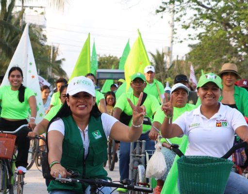 «El proyecto de la transformación está más fuerte que nunca en Puerto Morelos»: Blanca Merari