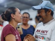 Firma Ana Paty Peralta acuerdo por la justicia social de colonias no municipalizadas