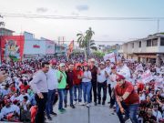Yensunni Martínez agradece a los othonenses por caminar junto a ella estos 45 días de campaña