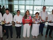 Recibe Aeropuerto de Tulum vuelo inaugural de Air Canadá; turistas también podrán conocer el sur