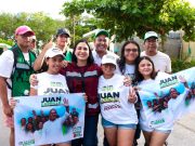 Firmes los solidarenses con el candidato Juan Carrillo
