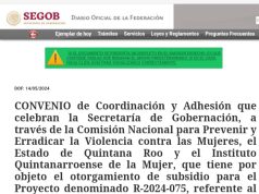 Asignan a Quintana Roo presupuesto para refugios de víctimas de violencia