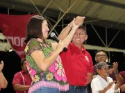 Respaldan a «Chepe» durante acto de campaña en la Comunidad de Blanca Flor