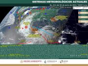 Pronóstico | Incrementó 30 por ciento probabilidad para desarrollo ciclónico en 48 horas