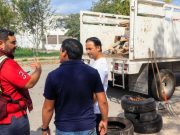 Constata Pablo Gutiérrez labor permanente de descacharrización en Cancún