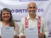 Hugo Alday recibe constancia de mayoría como diputado electo por el distrito 5