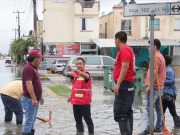 Gobierno responde en atención a lluvias en Cancún con programa «Reporta y Aporta»