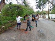 Redobla esfuerzos Servicios Públicos de Puerto Morelos por intensas lluvias