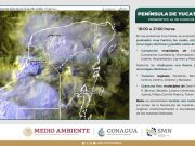 Se pronostican más chubasco en Quintana Roo durante las próximas horas