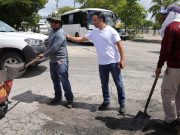 Implementa Pablo Gutiérrez brigadas de nacheo en calles y avenidas de Cancún