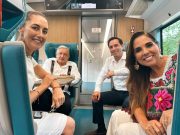 Visitan López Obrador y Claudia Sheinbaum Campeche y Quintana Roo