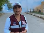 Anuncia Mara trabajos de nebulización en colonias de Chetumal