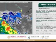 Continuarán las lluvias en todo Quintana Roo