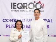 Refrenda Blanca Merari compromiso para sacar adelante proyectos transformadores en Puerto Morelos