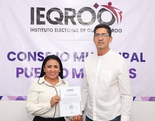 Refrenda Blanca Merari compromiso para sacar adelante proyectos transformadores en Puerto Morelos