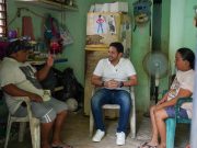 Continua en contacto Renán Sánchez Tajonar con los cozumeleños para conocer y atender necesidades