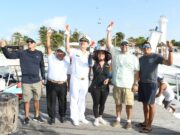 Dan «pitazo de salida» a participantes en el VII Torneo de Pesca Deportiva Femenil «La Diosa del Mar»