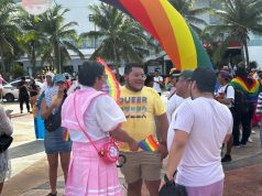 Se unen más de mil personas a marcha Pride por la comunidad de la diversidad sexual en Cancún