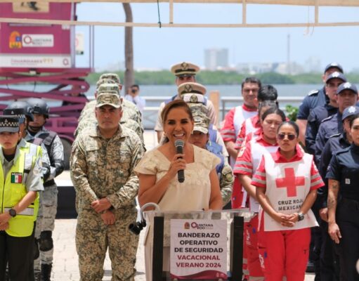 Pone en marcha Mara Lezama «Operativo de Seguridad Vacacional de Verano Quintana Roo 2024»