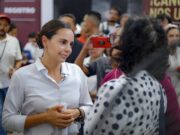 Ana Paty Peralta recibe ciudadanos en su despacho en Palacio Municipal en «Cancún nos une»