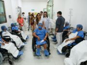 Realiza más de 300 operaciones gratuitas en la primera jornada de cataratas personas de escasos recursos