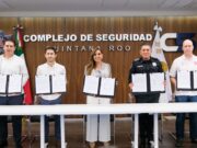 Firman autoridades de Quintana Roo convenio con plataforma DIDI para incorporar botón de emergencia