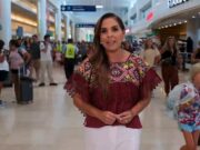 Reafirma Mara Lezama segundo día con operaciones aeroportuarias de Cancún a la normalidad