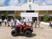 Da Juanita Alonso banderazo de inicio del operativo «Vacaciones de Verano Cozumel 2024»