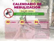 Llevarán prograna de nebulización en colonias y zonas limítrofes de Cozumel