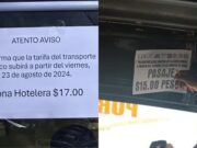 Rebelión en el transporte público en BJ: Anuncian aumento de 5 pesos a partir de este viernes