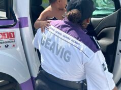 Reúne Geavig a madre con su hijo que deambulaba en la vía pública