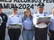 La policía de Solidaridad es la mejor equipada: Lili Campos
