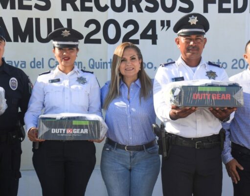 La policía de Solidaridad es la mejor equipada: Lili Campos