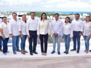 Estefanía Mercado presenta a su equipo para la entrega-recepción municipal de Solidaridad