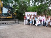 Gobierno estatal y de BJ dan banderazo a obras para edificar el parque en Cielo Nuevo