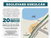 Anuncian cortes a la circulación en zona hotelera de Cancún por obras de Aguakan