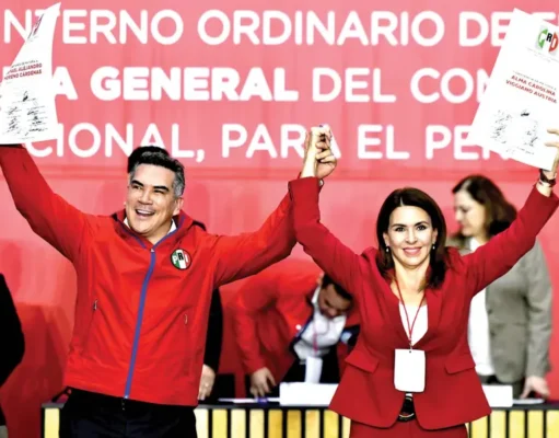 Califican de atraco reelección de Alito; sumará 9 años al frente del PRI