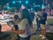 Protestan trabajadores del PJF a la entrada de la zona hotelera