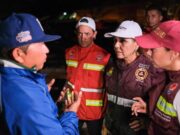 Recorre Mara Lezama diversas zonas afectadas por huracán «Helene»