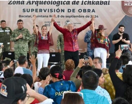 Se despide AMLO con apertura de sitio arqueológico Ichkabal