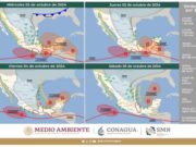 Pronostican lluvias intensas a torrenciales en Quintana Roo