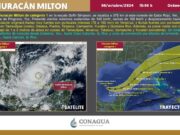 Se intensifica «Milton» a huracán; Quintana Roo en alerta verde