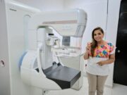Acerca Mara Lezama servicios de mastografía para detección oportuna de cáncer de mama con caravanas