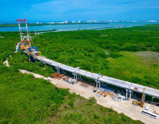 Concede gobierno federal a Q. Roo los terrenos para obras en el puente Nichupté y la avenida Huayacán