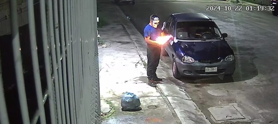 Intentan incendiar casa de Aline